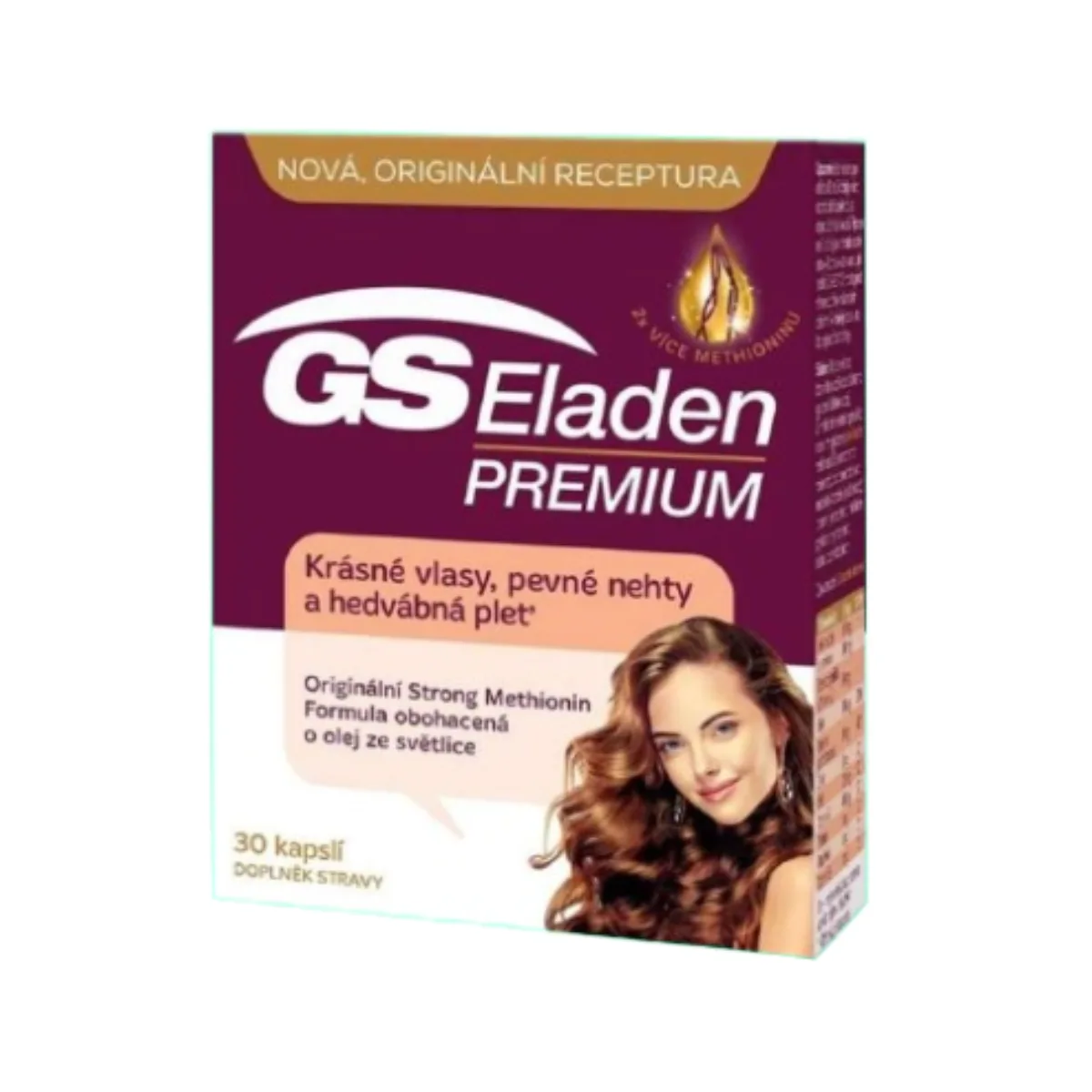 GS Eladen Prenium - Hỗ trợ da, tóc, móng chắc khoẻ, giảm rụng tóc, mọc tóc Hộp 30 viên